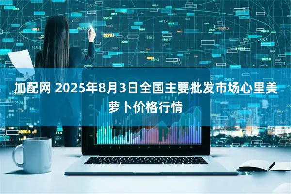 加配网 2025年8月3日全国主要批发市场心里美萝卜价格行情